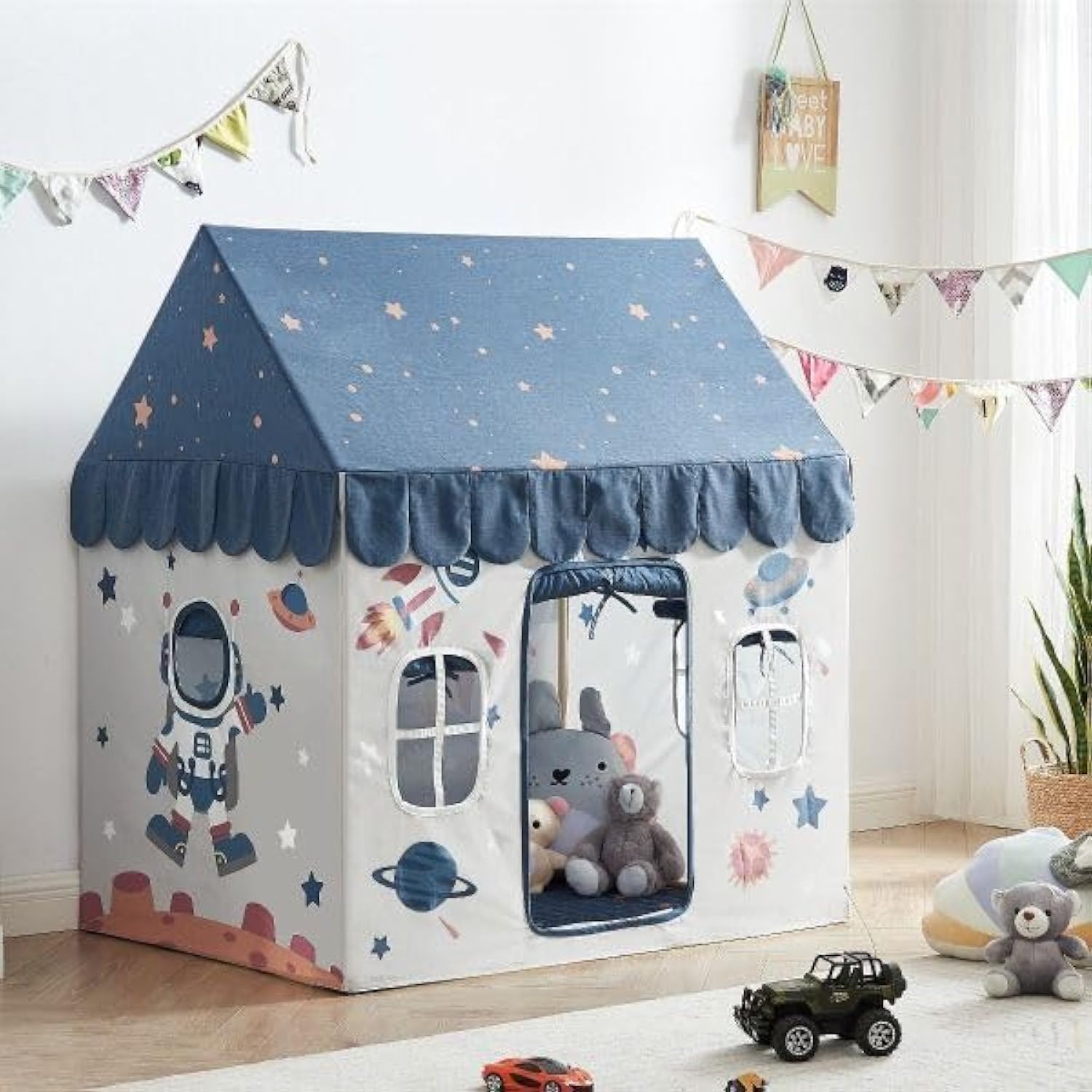 Gurukrupa International, Kids Theme Play Theme Tent House for Kids 3-13 Year Old Kids Girls and Boys (White Space Home) (B0CKNGSNYJ) Amazon Price History, Amazon Price Tracker
