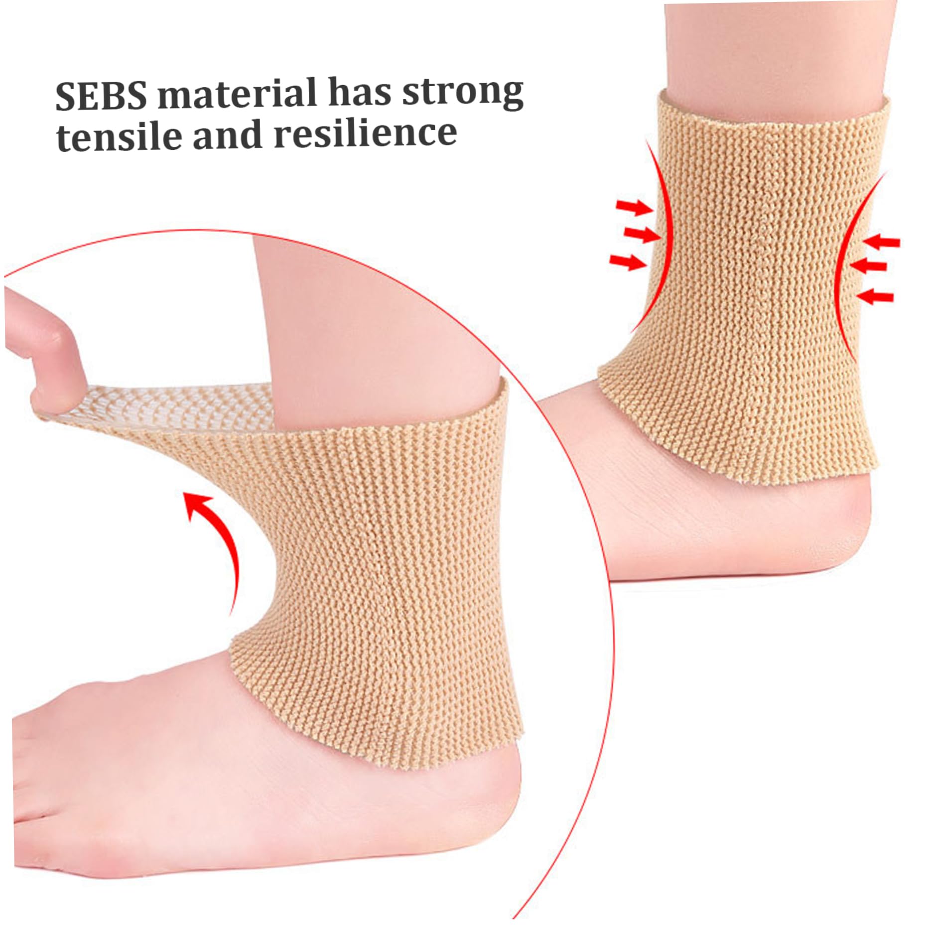 U Fit One 1 Stuk Premium Enkelbrace - Enkel Bandage - Voet Brace Enkel Brace Enkelsteun Enkelondersteuning Maat Xl