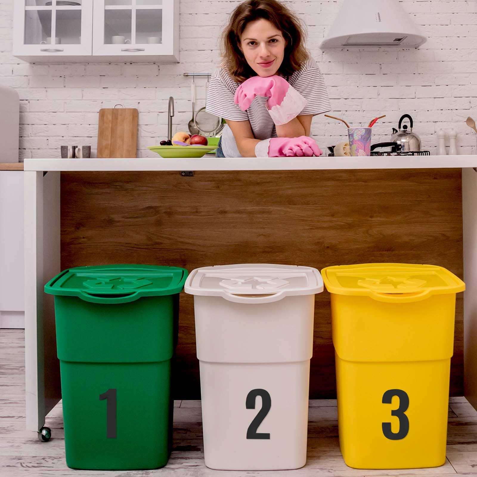 9 Fogli Adesivi Numeri Impermeabili, 7,6 cm Adesivo di Numeri, Lettere Adesive Grandi, 1-9 Autoadesiva Numero di Indirizzo Civico, per Finestra, Cassetta Postale, Numero Civico (Cenere