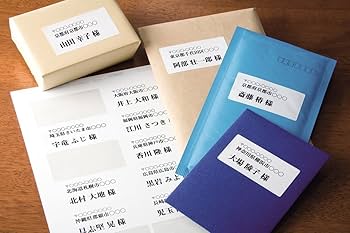 Amazon | （まとめ買い） エーワン ラベルシール プリンタ兼用 ハイ