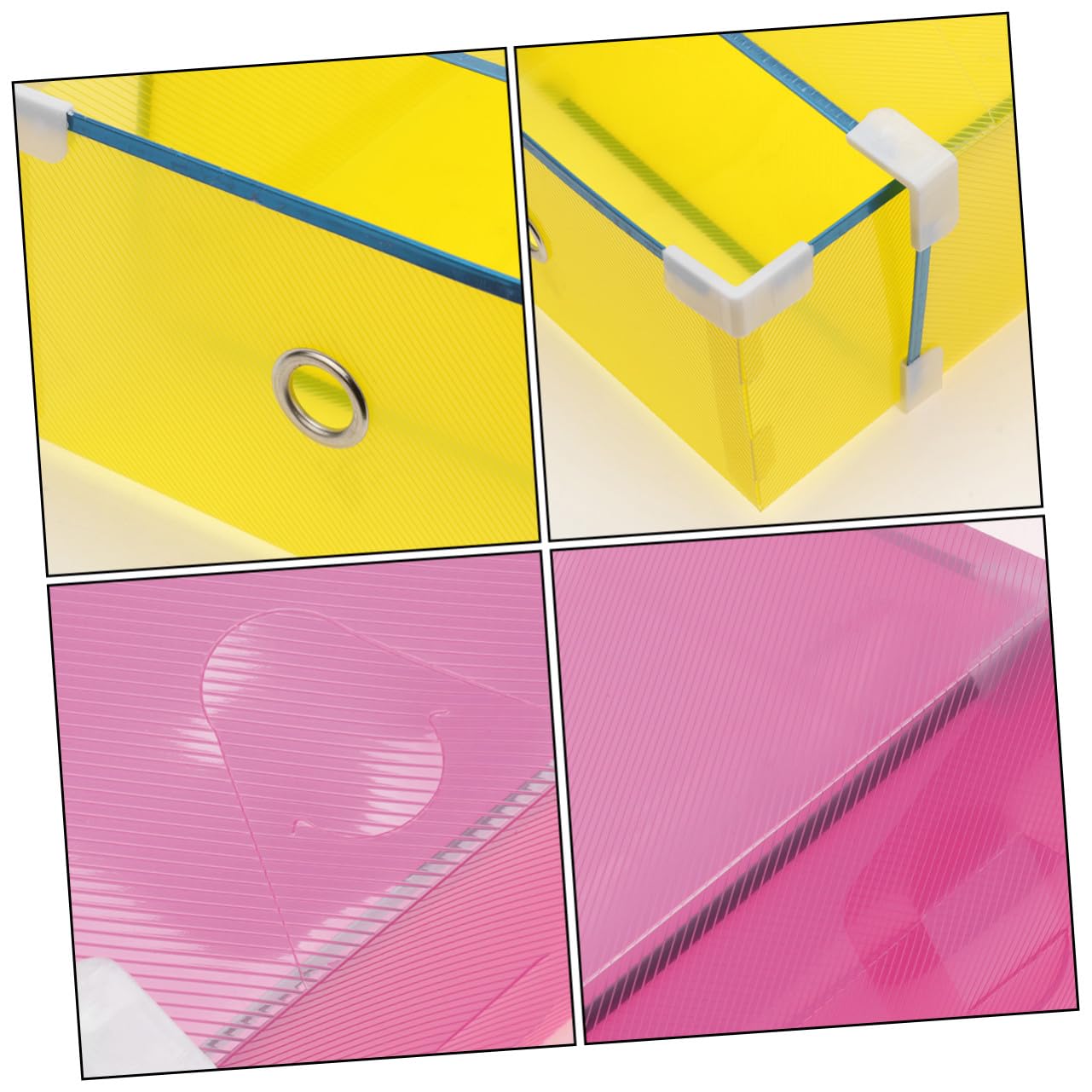 5 Piezas Cajas de Plástico Transparente para Zapatos Apilables Caja de Almacenamiento de Zapatos para Guardar Dormitorio Color