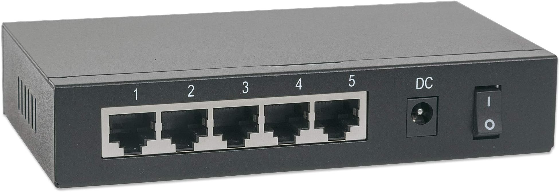 Intellinet 5-Port PoE Switch - with 4 Gigabit POE Ports and 1 x Gigabit PoE Input, Gigabit PoE Output, 68W Power Budget via AC Power 60W & 26W Power Budget via PoE PD, 3 Yr Mfg Warranty - 561082