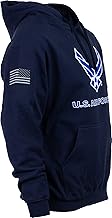 Ann Arbor T-shirt Co. U.S. Military, First Responder Hoodie USAF Army Navy Firefighter Sweatshirt Hoody