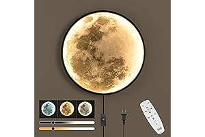 QIYIMEILUX Hanging Moon Lamp