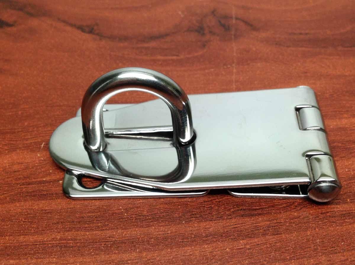 Marine Boat Stainless Steel 304 Safety HASP/Hinge 3 1/3" by 1.2" Long Hardware