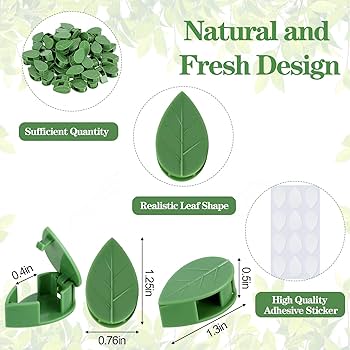 アクセサリー plants@painter Amazon.com : 60 Pieces Plant Climbing Wall Fixture Clips