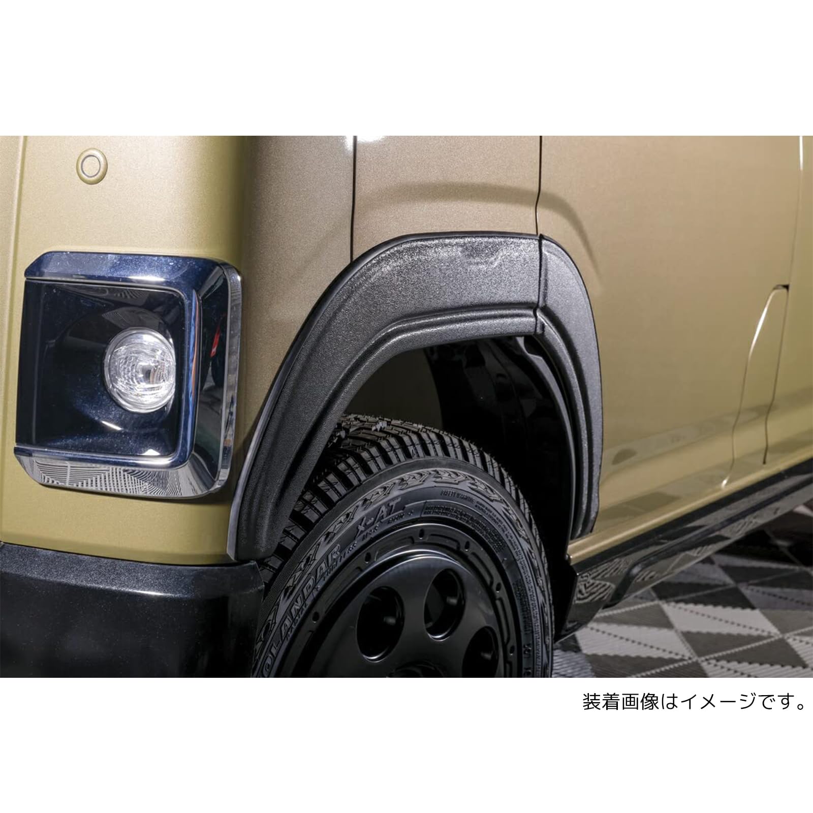 Amazon | WANGAN357 オーバーフェンダー 9mm S700V S710V ハイゼット