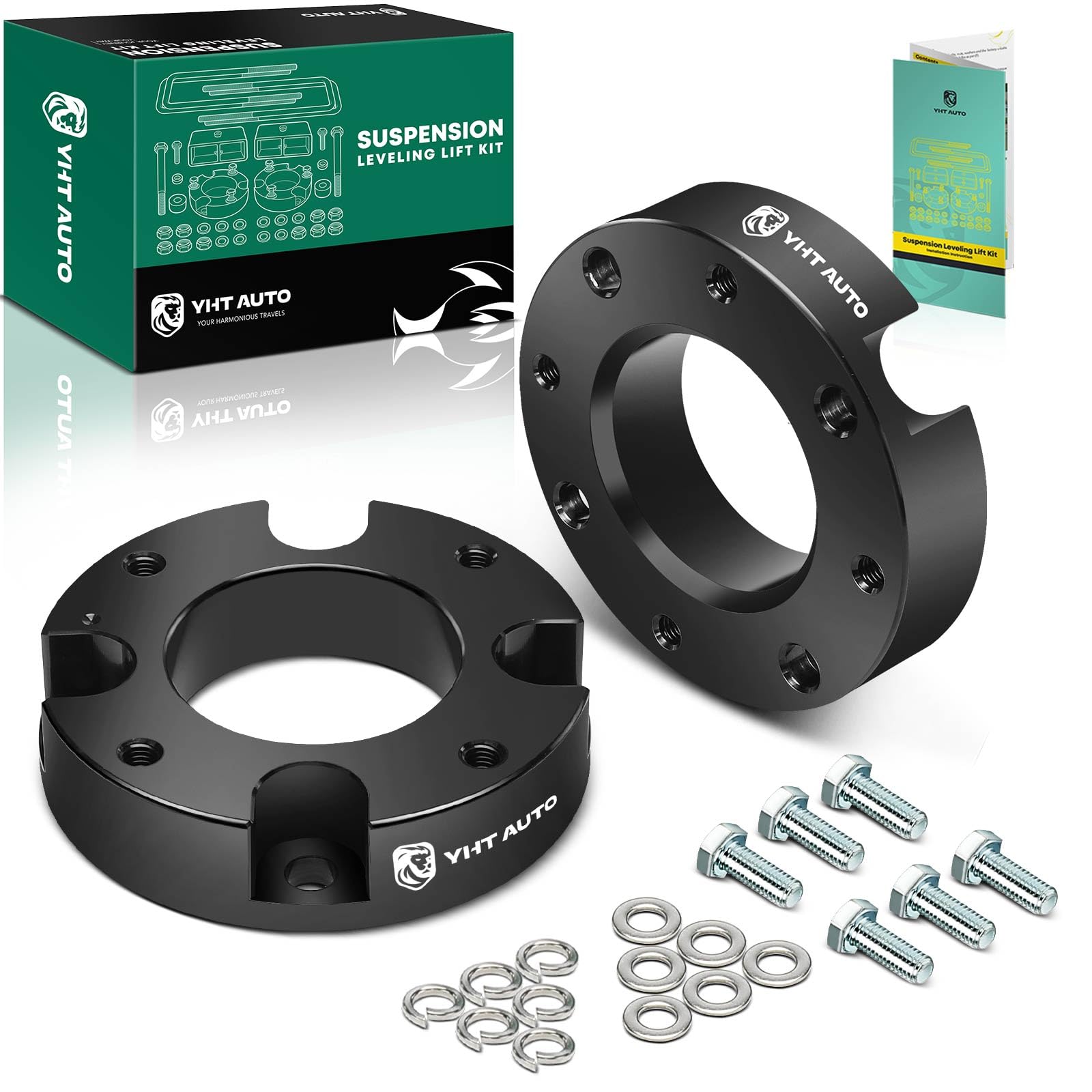 Amazon.com: YHTAUTO 2 inch Front Leveling Lift Kit, Aluminum