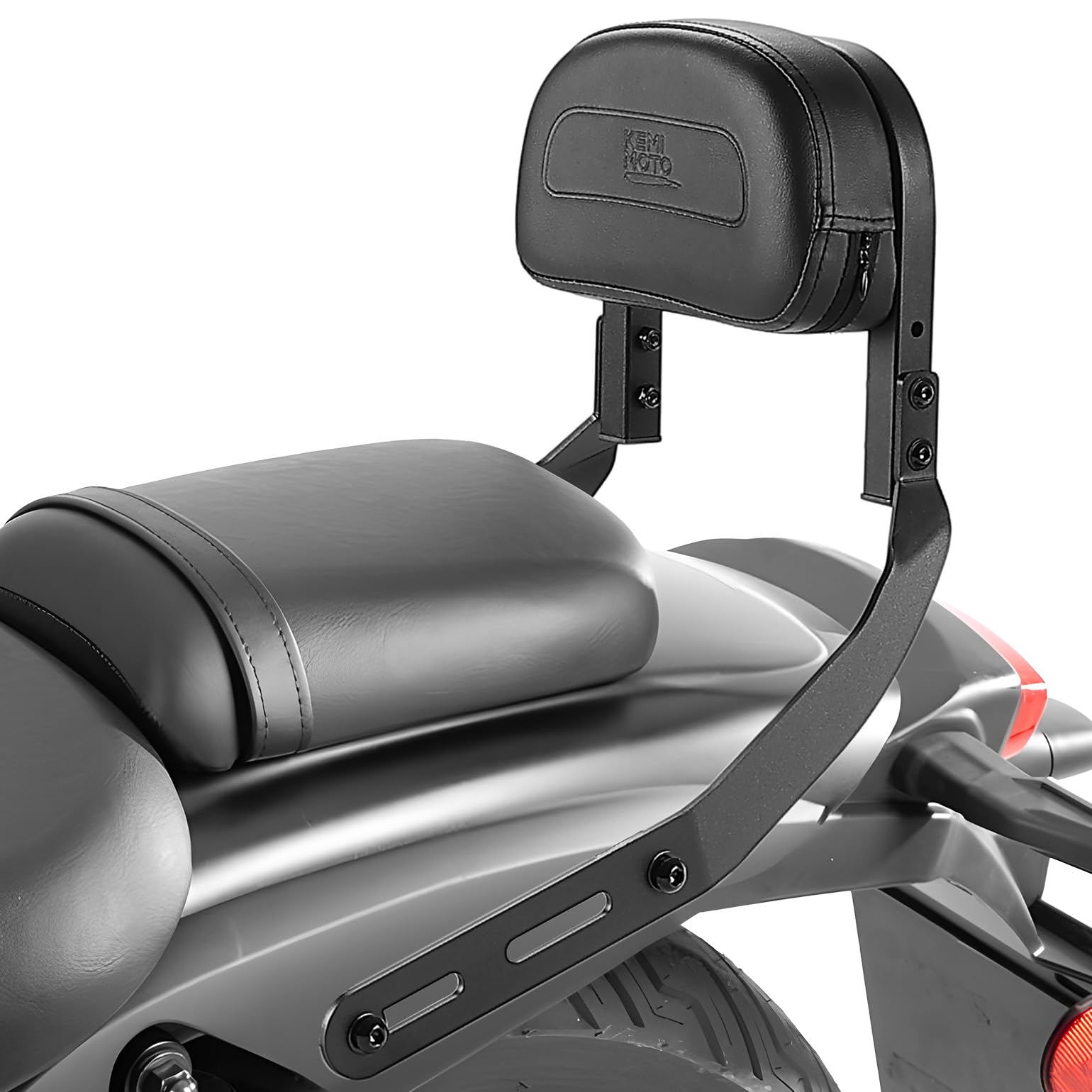 【エリミネーター400専用】 KEMI MOTO バックレスト ブラック Amazon | KEMIMOTO バックレスト エリミネーター/SE バックレスト