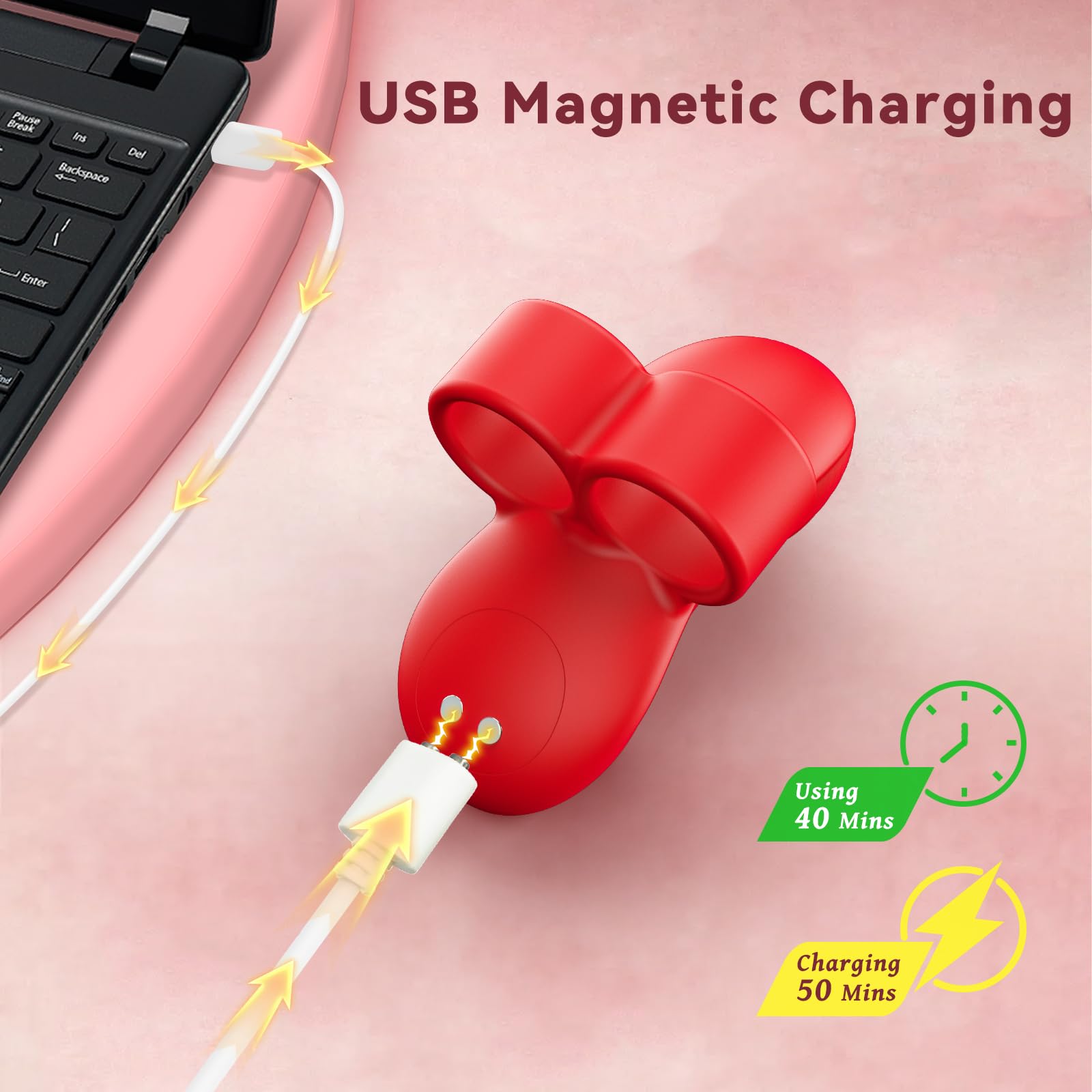 Sex Toys Women Finger Vibrator Mini Vibrators 10 Vibration Modes Female Sex Toy Couples Sex Toy Bullet Vibrator Nipple Clitoral Stimulator Adult Sex Toys & Games Women Pleaseure