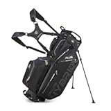 Dri Lite Hybrid Plus 14 Way Divider Golf Stand Bag&comma; Waterproof&comma; Lightweight&comma; Dual Strap&comma; Fits Push Carts