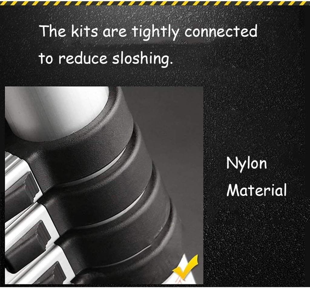 Ladderscopiladder, Multifunctionalladder Type a Ladder Aluminum Alloy Non-Slip Pedal Portable Pulley 330Lb Load Capacity/6.2M/20.3Ft