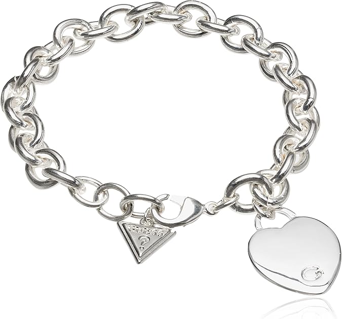 guess necklace and bracelet