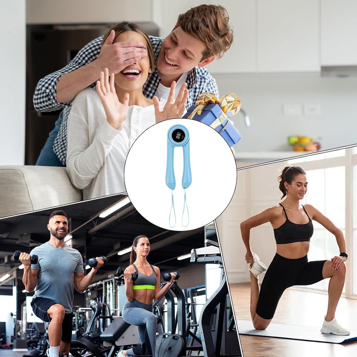 Chest Trainer Intelligent Counting Ergonomic Digital Display Device | Intelligent Counting Arm Trainer Fitness Equipment for Body Shoulder Wrist Back Muscle Strength Training Fitness