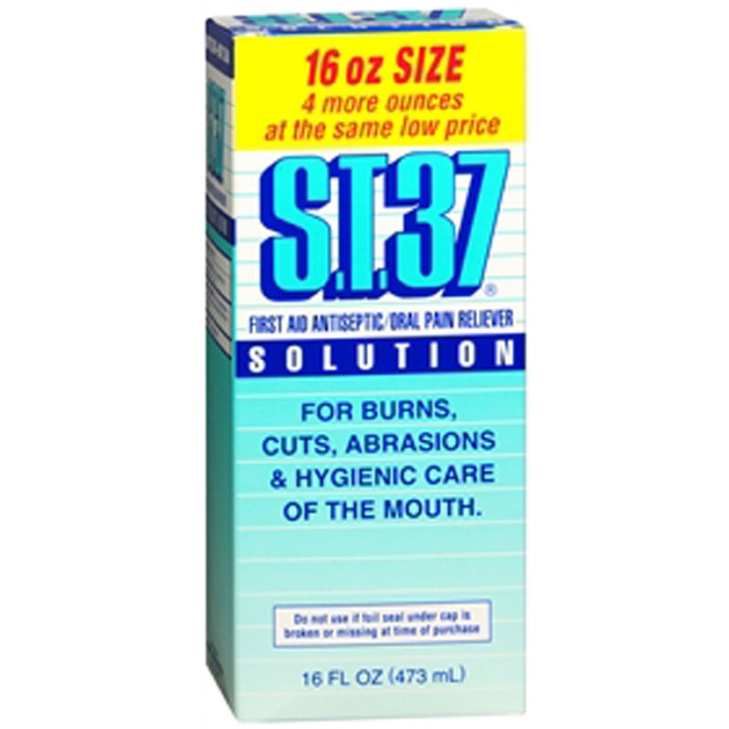 S.T.37 Liquid Mouth Wash - 16 oz (Pack of 4)