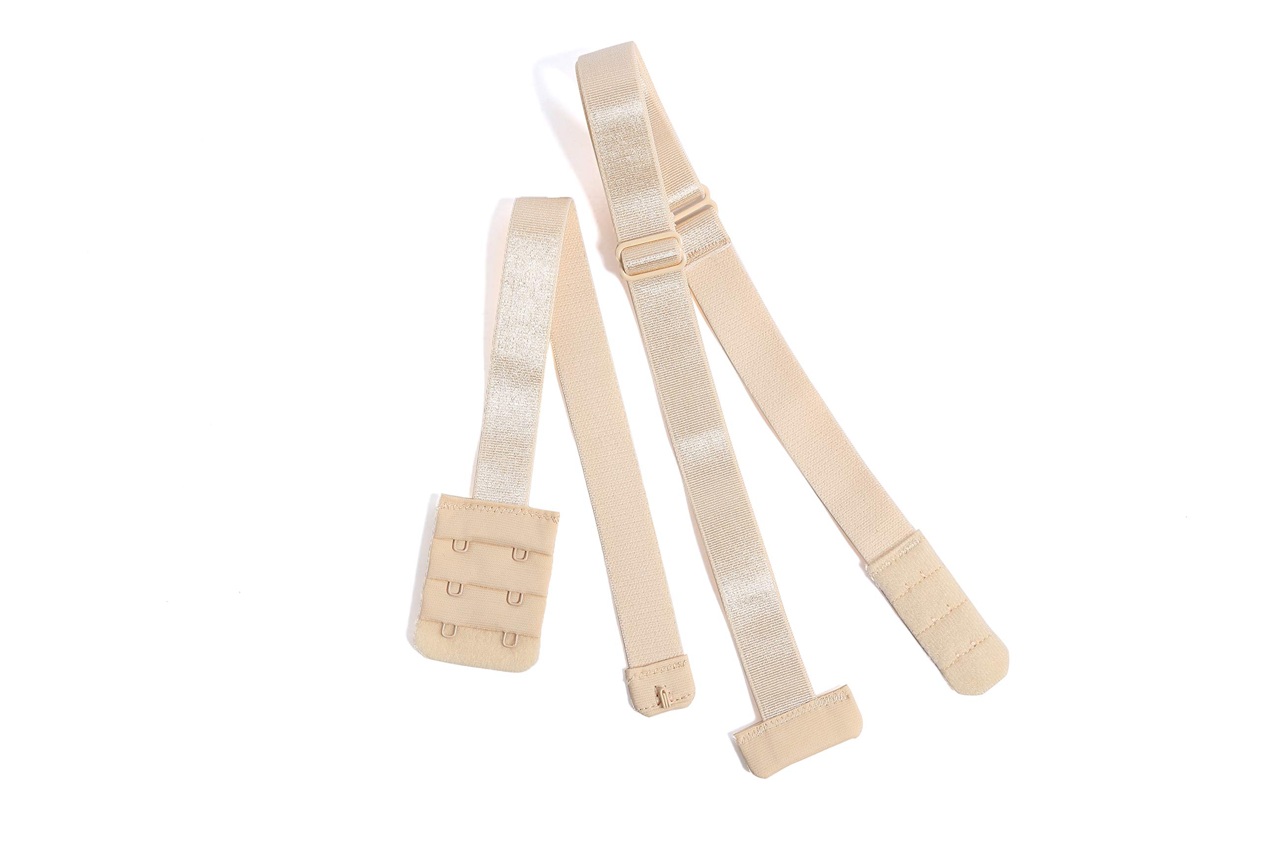 EUFANCELow Back Bra Converter 3 Hook 2 Hook Bra Extender Strap for Women's Backless Dress