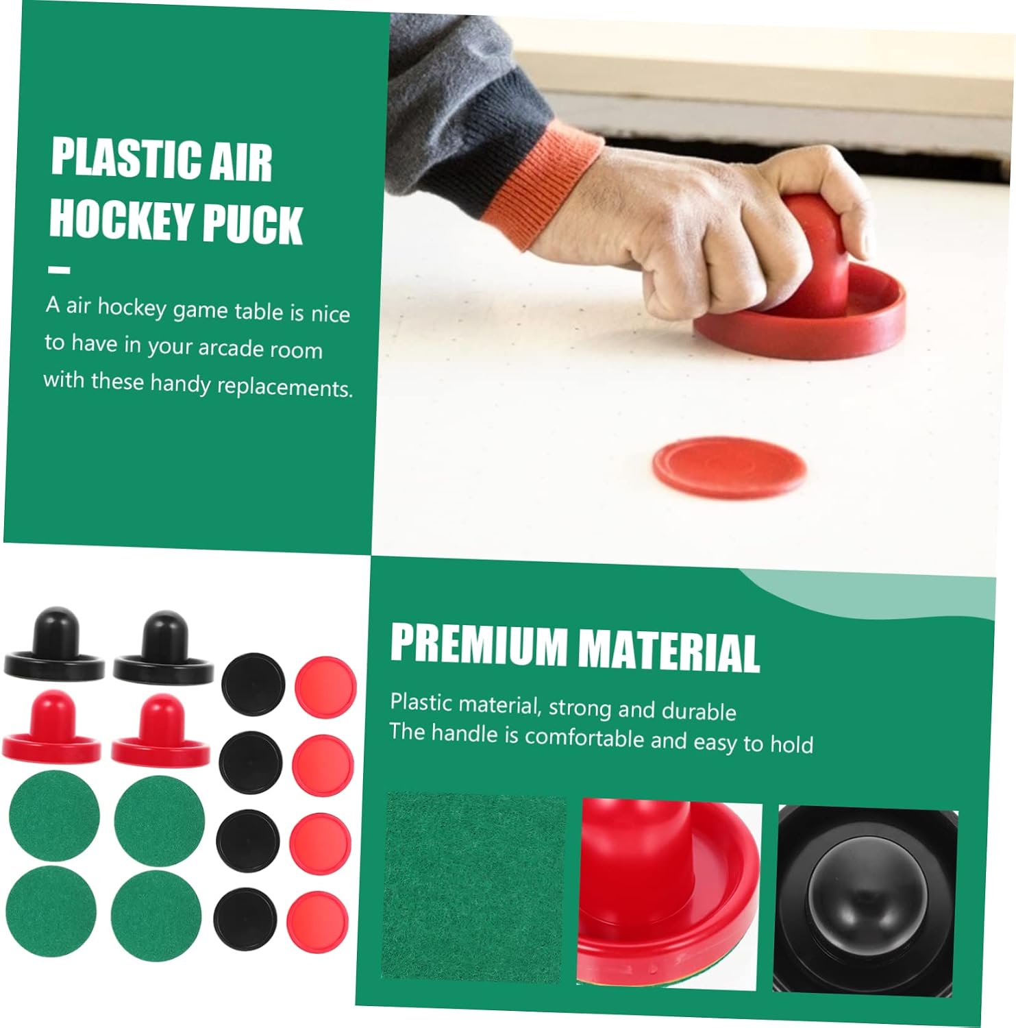Air Hockey Pucks Pucks Indoor Hockey Game Accessories for Boys and Girls