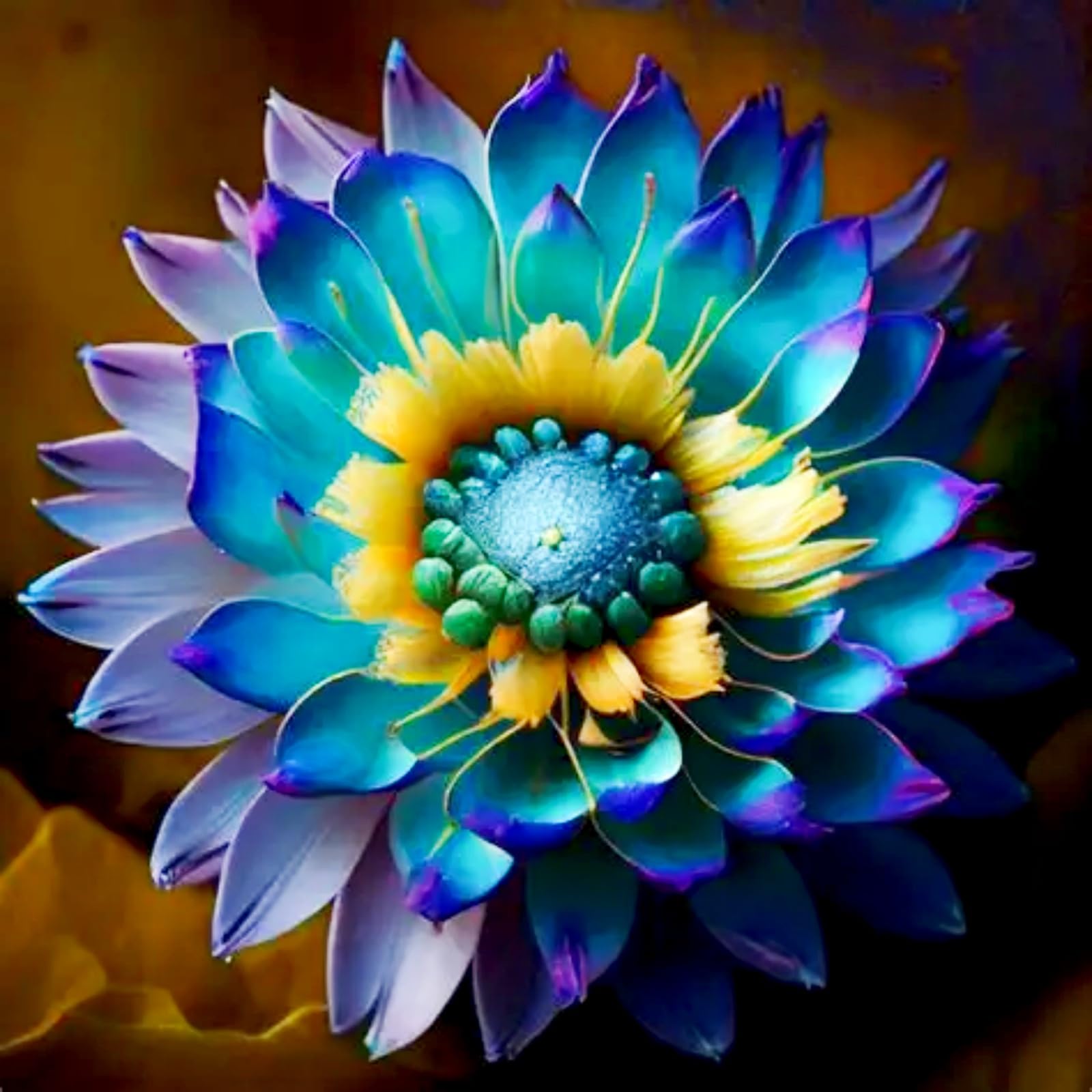 Dahlia tubers/Dahlia for Planting UK-Bedding/Gorgeous/Ornamental/Potted/Plants/Rhizome/Resistant-6 Bulbs-H