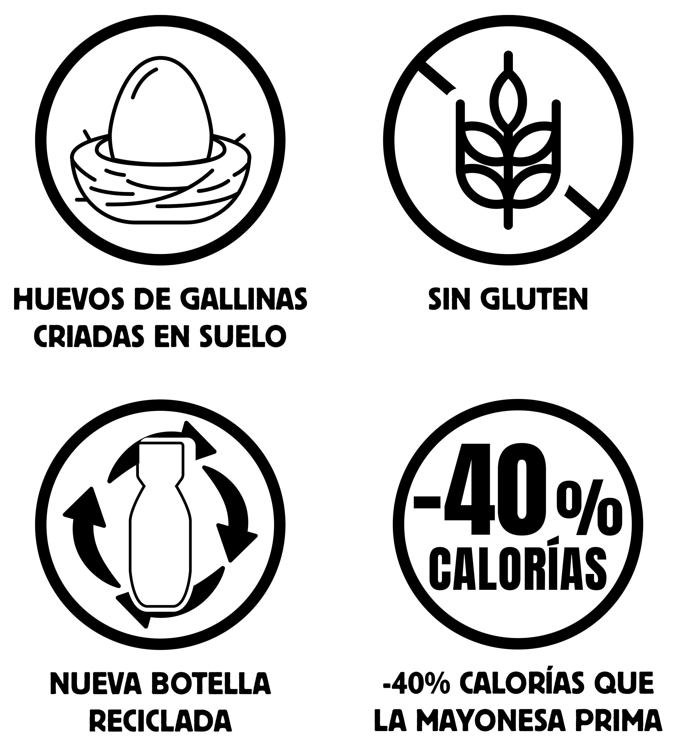 Prima Mayonesa ligera con huevos 100% origen España 390 ml