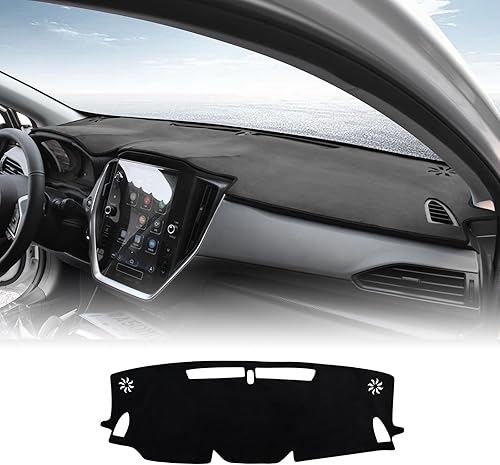 KUNGKIC Para Subaru Crosstrek BasePremiumSportLimitedWilderness Cubierta protectora de tablero de salpicadero de 2023 2024 Almohadilla de franela