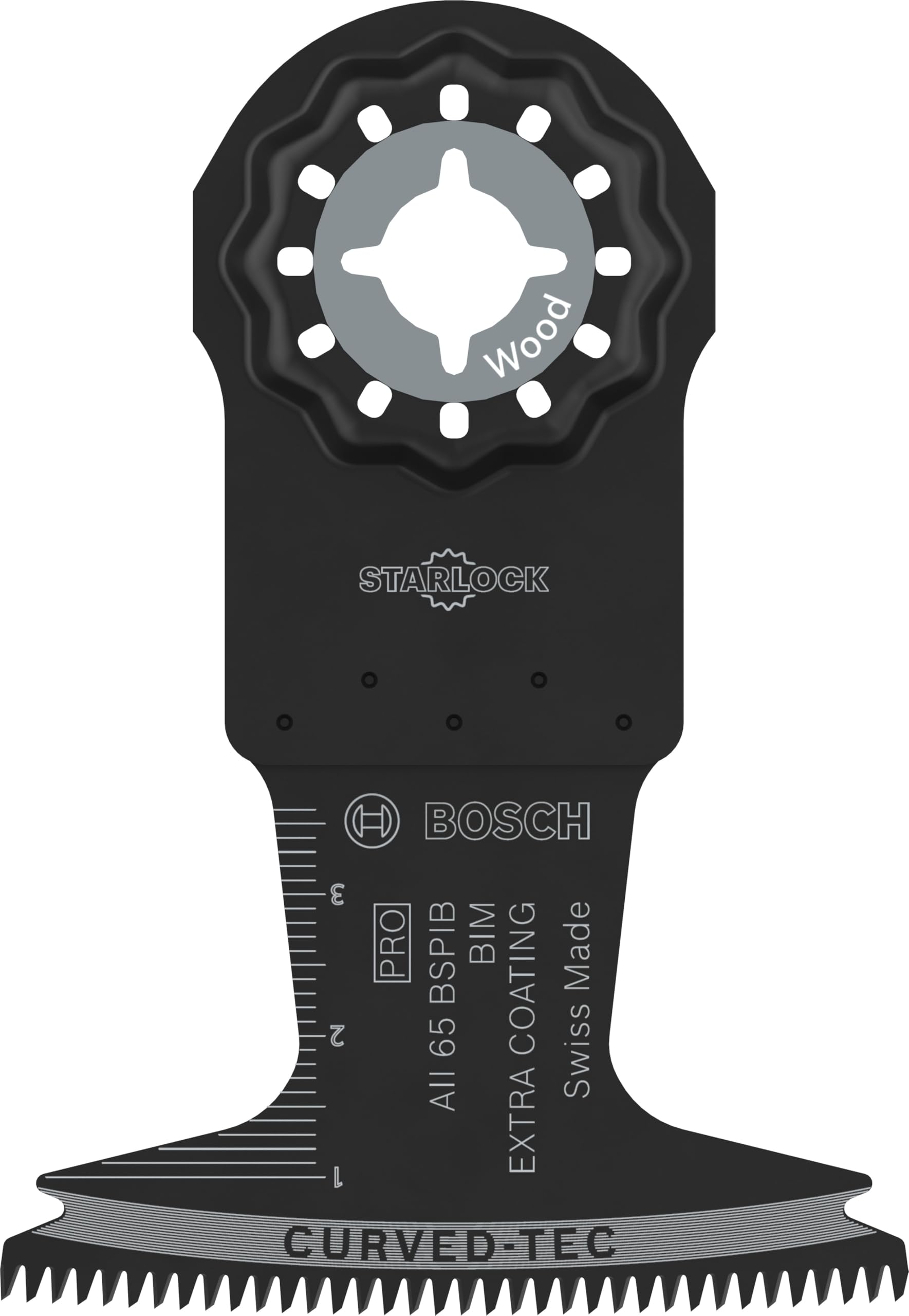 Bosch Bosch 5X PRO Multi Material AII 65 BSPIB Multitool Blade (for Hardwood, Plastic Coated Boards, Width 65 mm, Professional Accesso