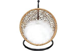 Elegant and Cozy Pet Swing Chair for Cherished Cats and Dogs