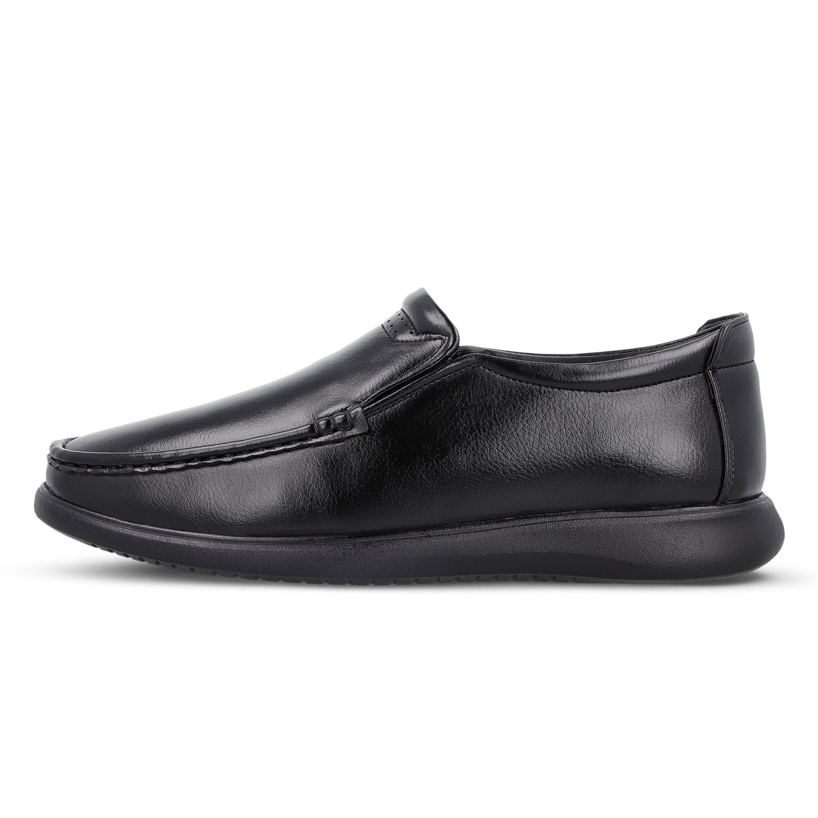 Men Slip-On Formal Loafers with Premium Synthetic Leather Upper, Cushioned Comfort Insole, Lightweight Flexible Anti-Slip Sole, Easy Wear Office & Daily Use Shoes – 17147-image-38