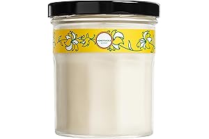 MRS. MEYER'S CLEAN DAY 4.9oz Aromatherapy Soy Essential Oil Infused Candle: Honeysuckle