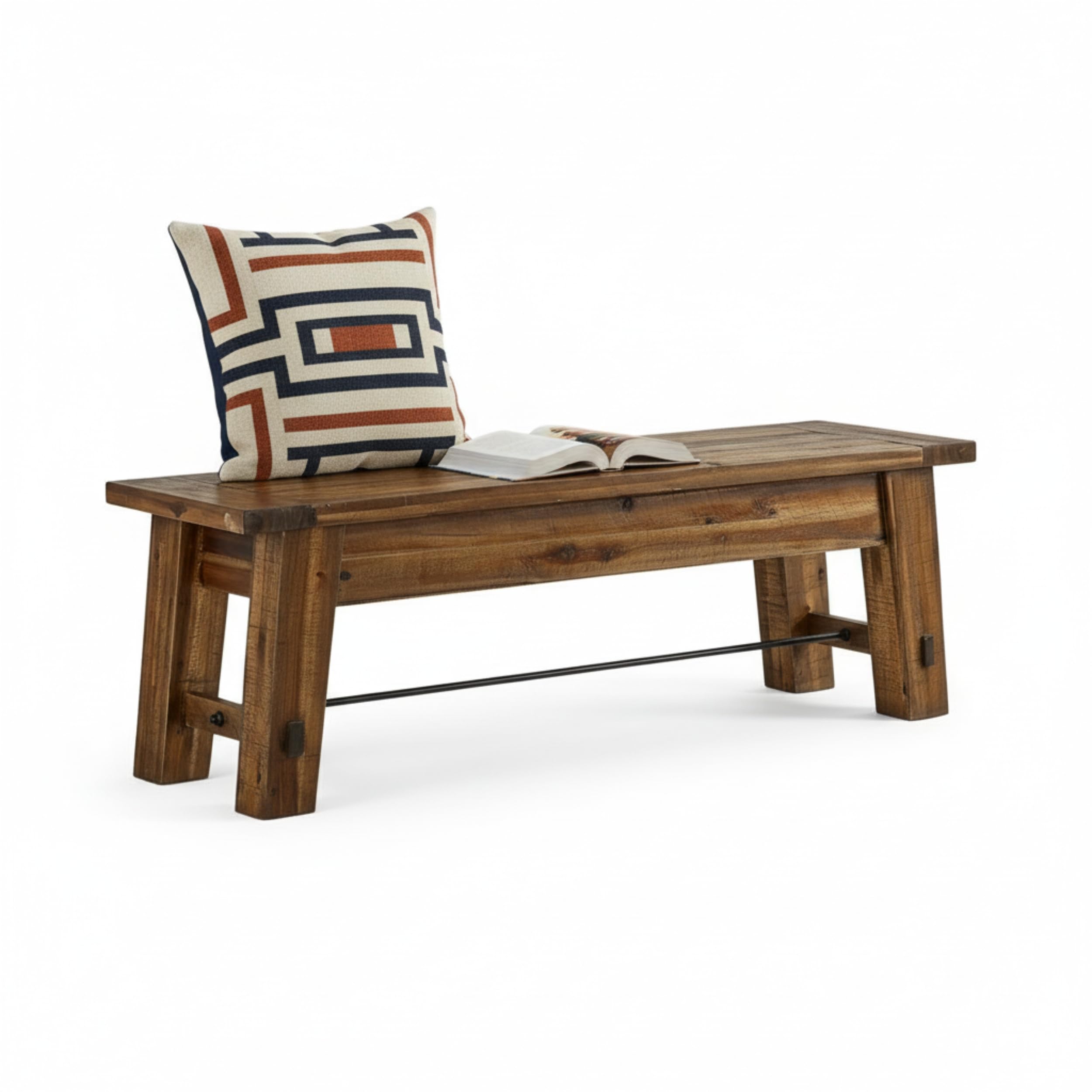 English/Bengali：Great used furniture & appliances at fair prices! Amazon.com - Durango Rustic Farmhouse Style 60-Inch Wood Bench