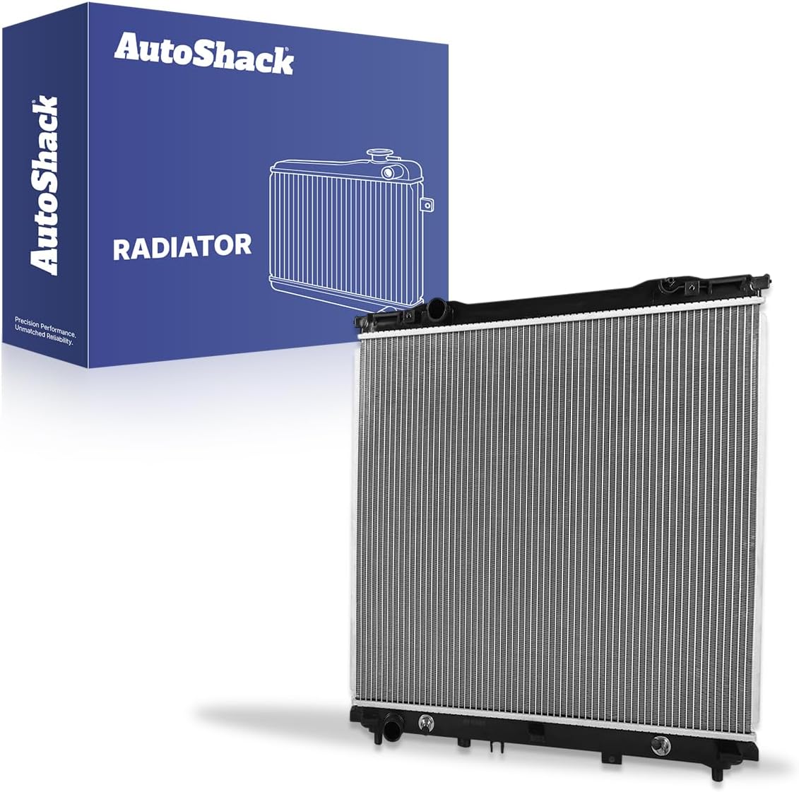 AutoShack Radiator with Transmission Oil Cooler 22.75" x 24.75" Core, 1pc