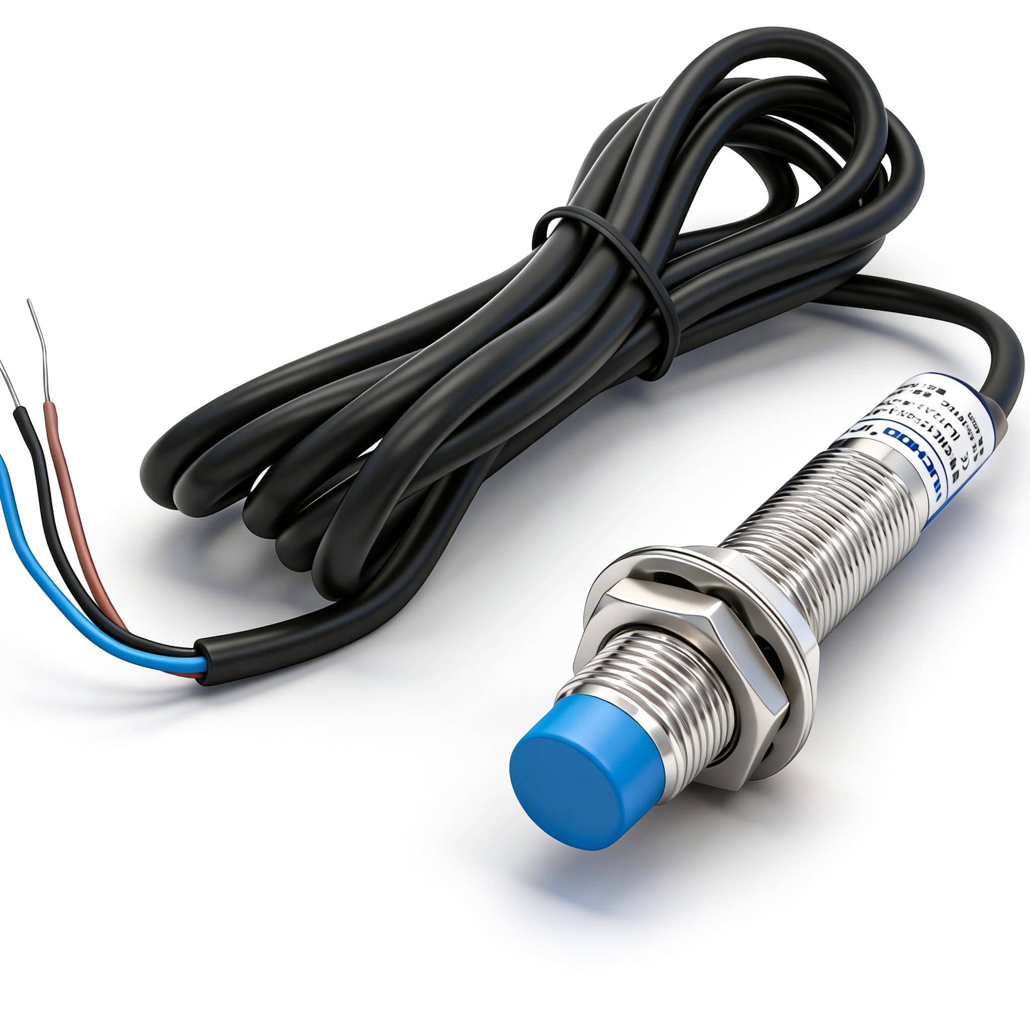 Twidec/M12 Approach Sensor Inductive Proximity Switch PNP NC DC 6-36V, 4mm Detecting Distance LJ12A3-4-Z/AY — Amazon image 8