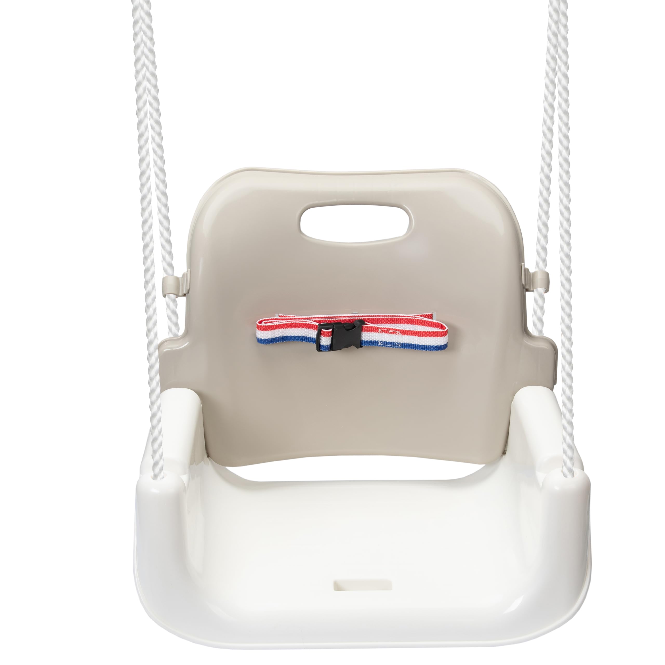 COIL Altalena per Bambini Outdoor 3-in-1, Altalena per Bambini Regolabile, con Schienale, Altalena per Bambini per Interni, Seggiolino per Altalena per Bambini, Altalena per Bambini (Beige)