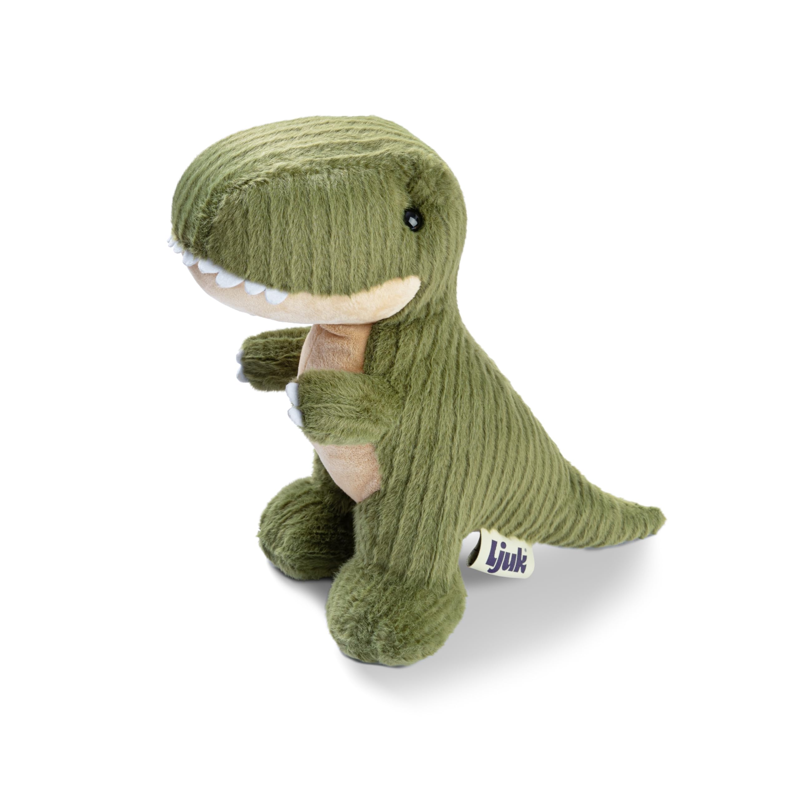 Ljuk® Cuddlesaurus™ Super Soft Dinosaur T-Rex Cuddly Toy, 30 cm, Green, Gift for Boys and Girls Plush Toy for Kids Dinosaur
