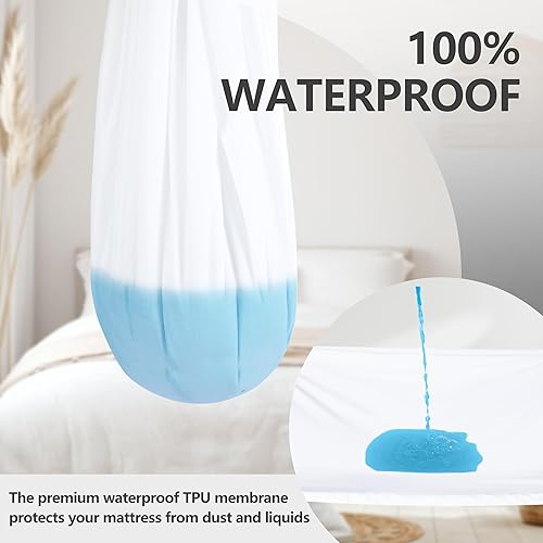 Miniatura 3 de Ruili - Protector de colchón impermeable.