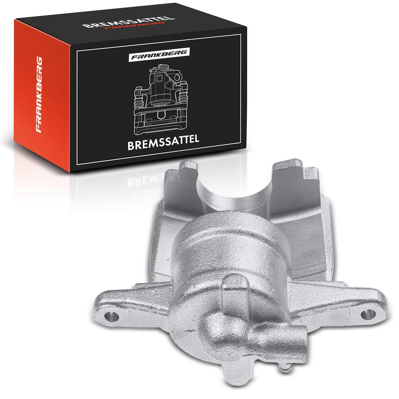 Frankberg Bremssattel Bremszange Vorne Links AluM.i.n.iuM.Guss Kompatibel mit Corsa D Punto Evo Bipper Tepee Mito Nemo Kombi Doblo MPV Grande Punto Van Qubo Adam Replace# 77363929