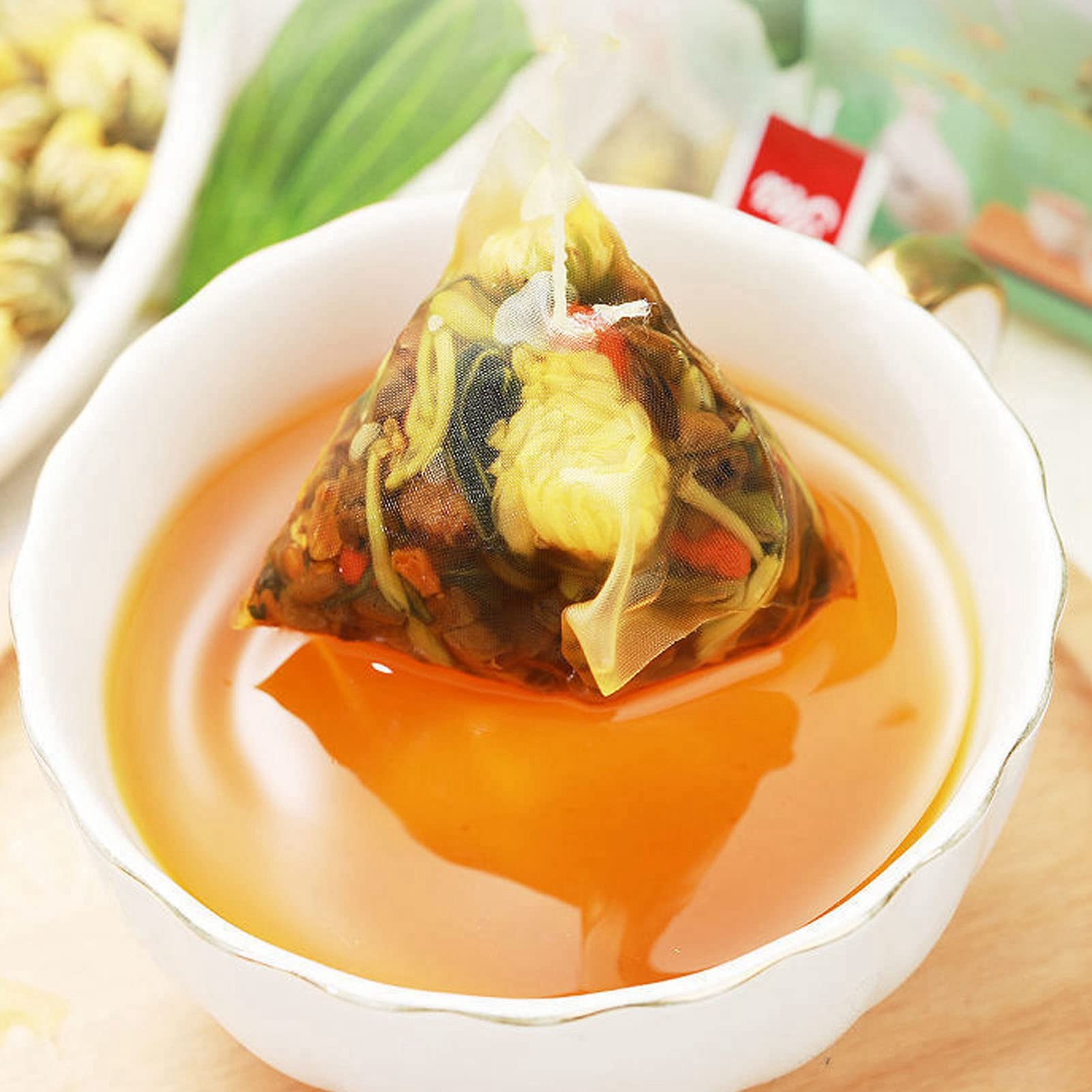 120 G 20 Graines De Thé De Graines De Chrysanthème Cassia, Combinaison Naturelle Pure De Thé Floral Pour la Santé du Thé Et des Yeux Éclaircit le Thé De Nettoyage du Foie, élimine le Feu du Foie Et la