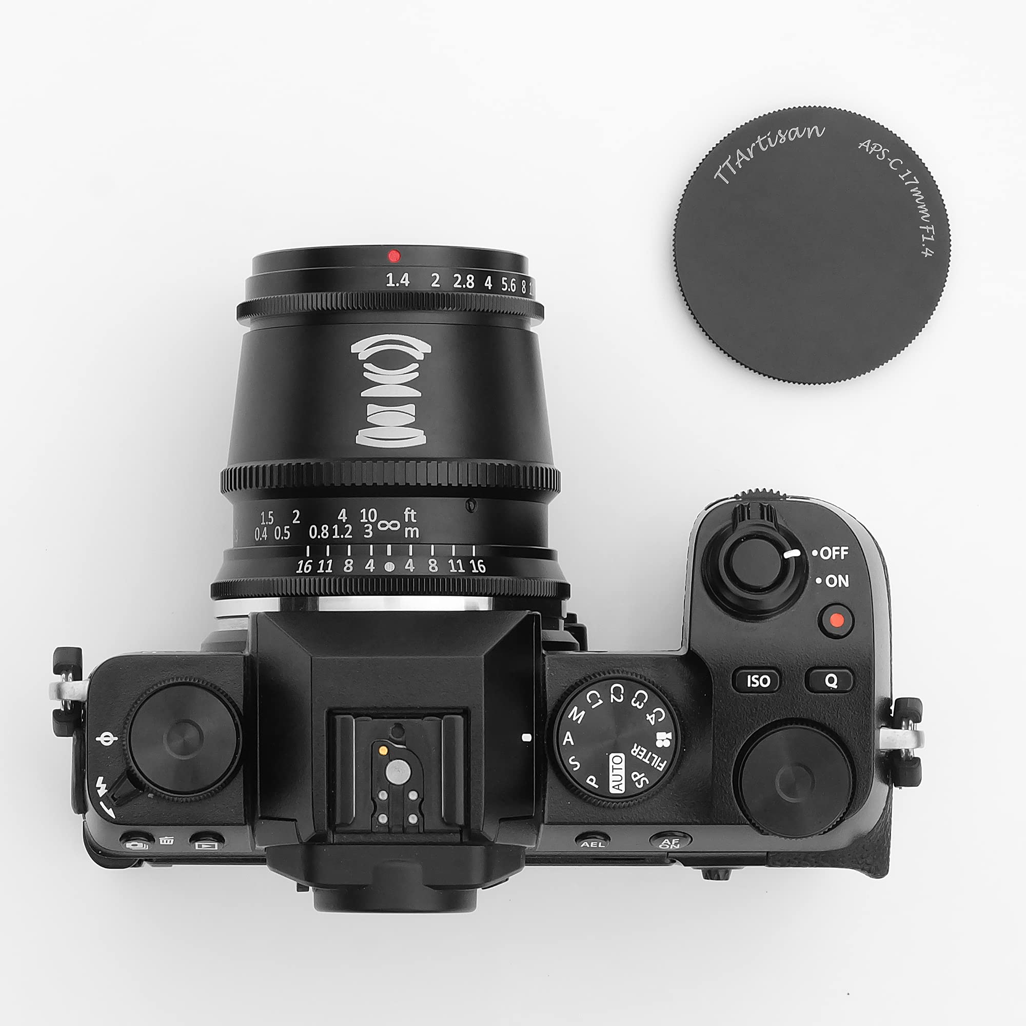 TTARTISAN 17mm F1.4 grandangolo APS-C e obiettivo per fotocamera a grande apertura per Fuji X-Mount