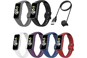 7-Pack FIT 2 Strap Bands Compatible with Samsung