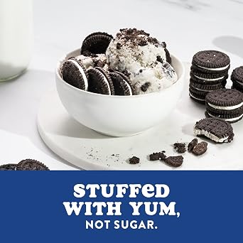 HighKey Sugar Free Sandwich Cookies - Low Calorie, Keto-Friendly Snack With Zero Sugar and Gluten Free - 30 Count