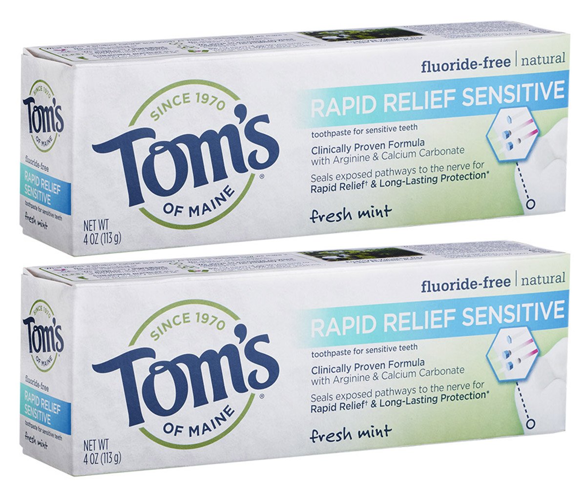 , Natural Rapid Relief Sensitive Tootaste, Natural