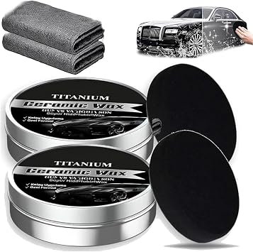 Altin Oran Titanium Ceramic Wax, Altinoran Titanium Ceramic Wax, Altinoran Car Care Polish, Auto Car Scratch Repair Remover Paste Polish Vehicle Paint Care 2 pcs