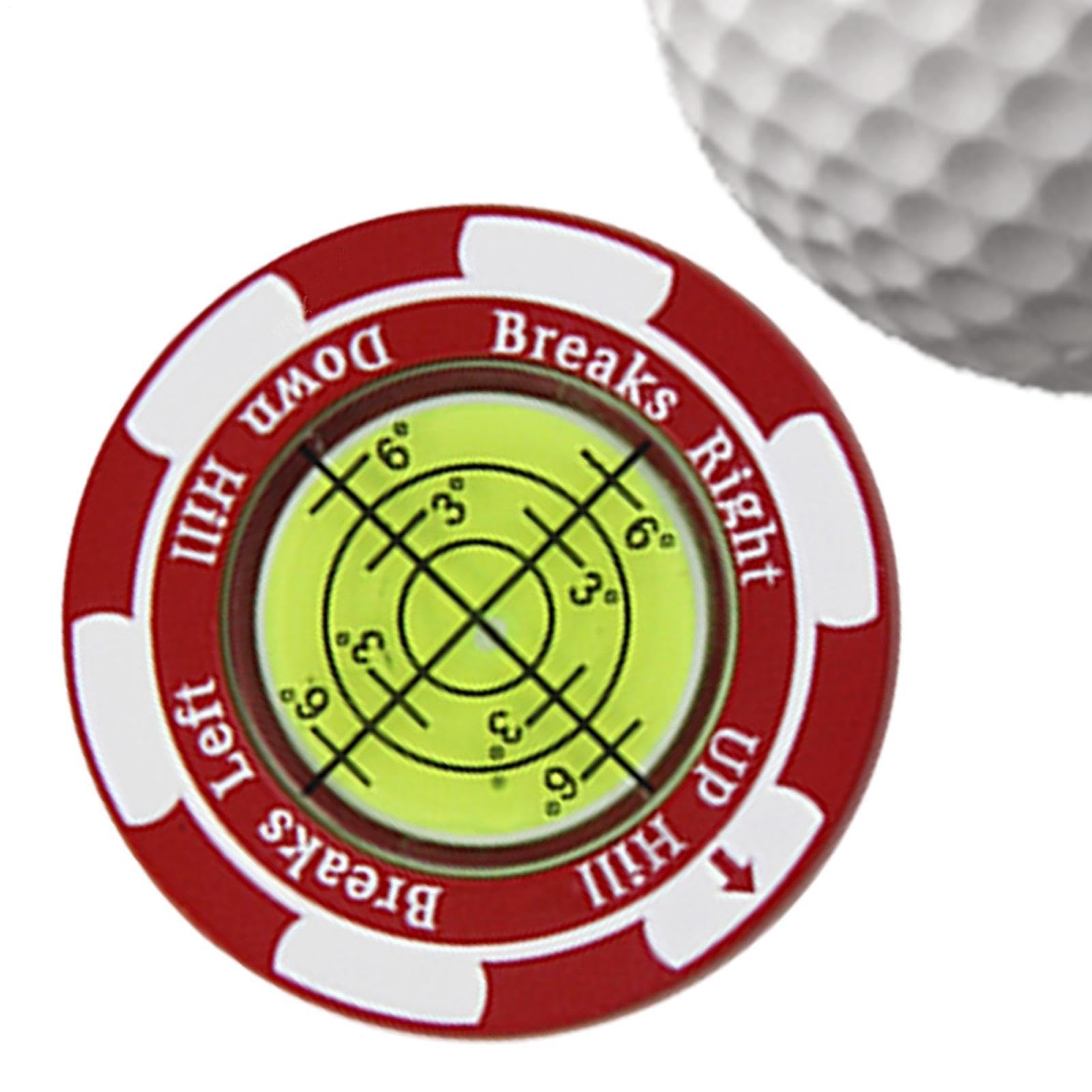Marcador de golf inoxidable de alta precisión para leer el green con exactitud 8