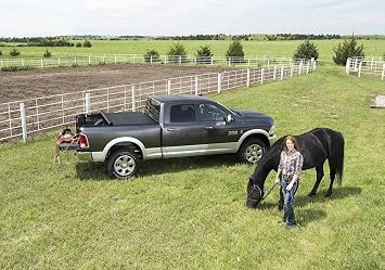 Truxedo Tonneau Cover, Truxport, Roll-Up, Hook and Loop Attachment, Vinyl Top, Black, 5 ft 2 in Bed