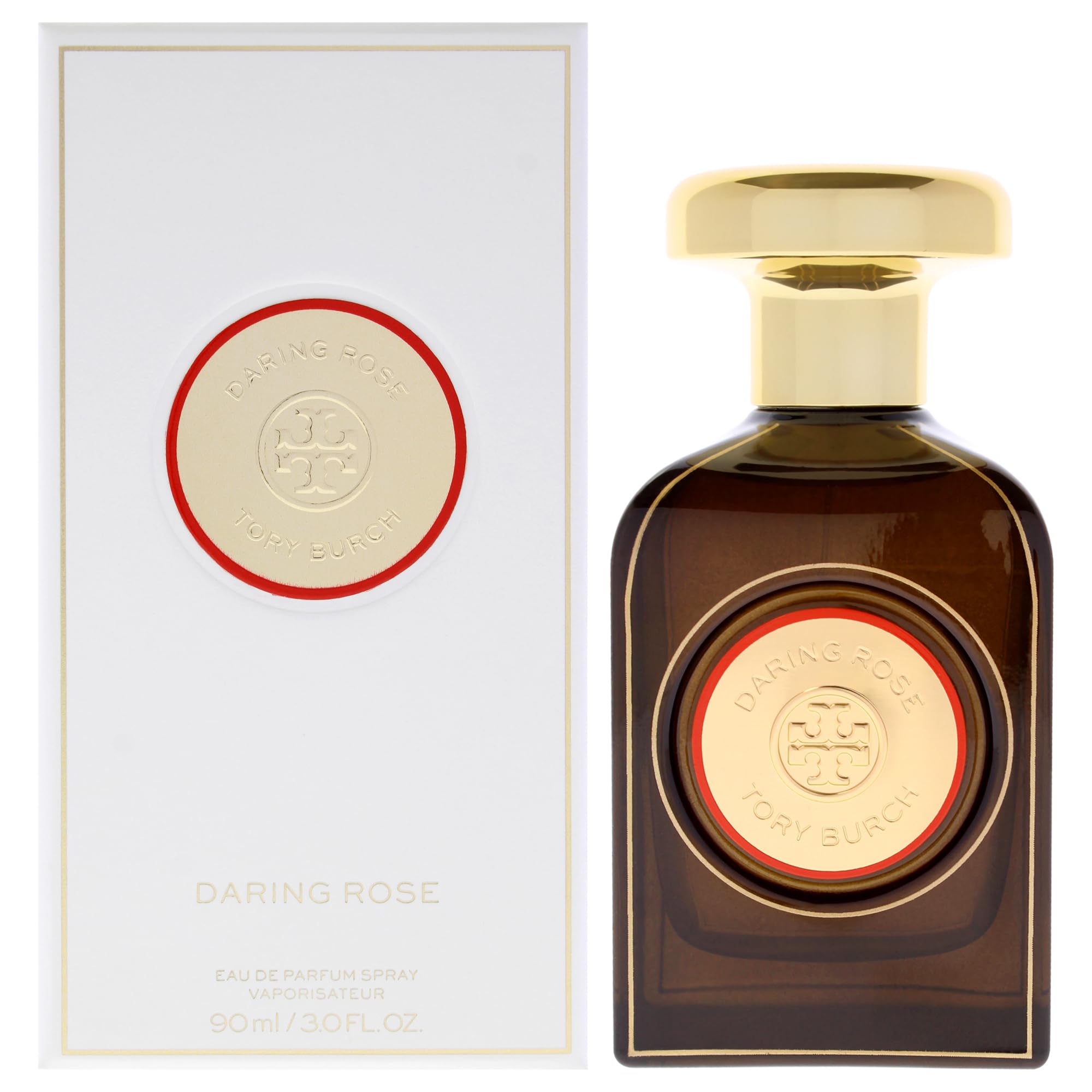 Amazon.com : Tory Burch Women's Daring Rose Eau de Parfum, 90 ml