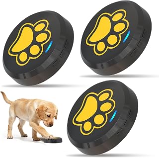ChunHee Dog Bells to Go Outside - Bell for Dogs to Ring to Go Potty | Chew-Proof Dog Door Bell | 0-115dB Adjustable Volume & 36 Ringtones | Bells for Dog Training to Go Outside Without Barking