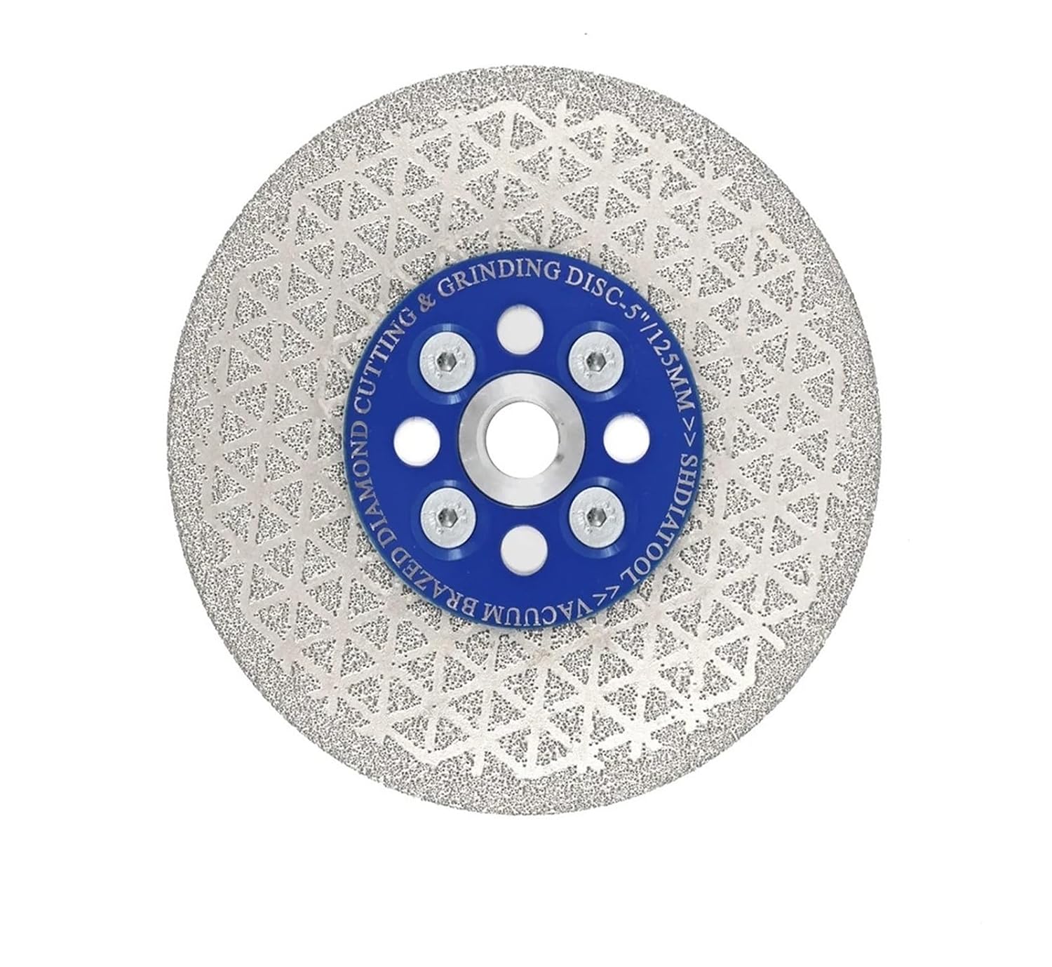 1pc Double-Sided Cutting Grinding Disc 4" 4.5" Saw Blade Cutter Porcelain Stoneware Tile M14 Flange(Turbo Design,M14 Flange_115MM)