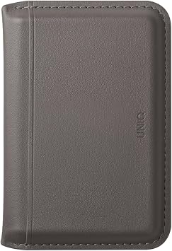 UNIQ LYDEN DS RFID-BLOCKING MAGNETIC WALLET FLINT GREY/CANARY YELLOW