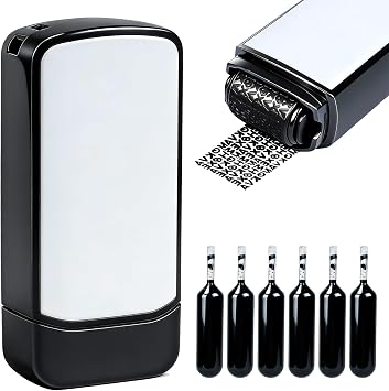 Address Blocker StampConfidential Roller Stamps, 16mm Wide Identity Theft Protection Roller Stamp Set, Data Defender Data Blocker Address Stamps, Privacy Safety Road Stamp Rollers, with 6 Refills