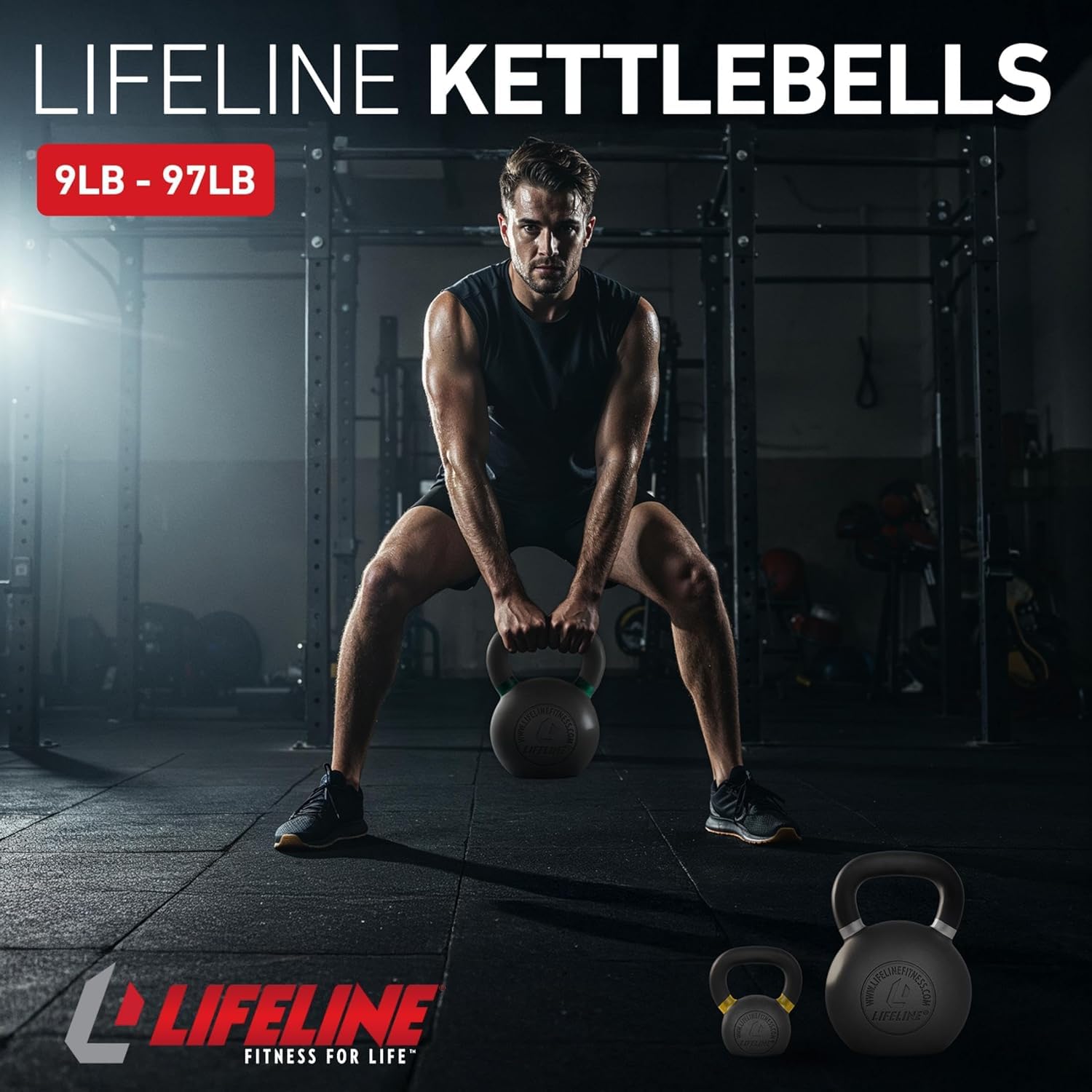 Lifeline Waga hantli kettlebell – 24 kg