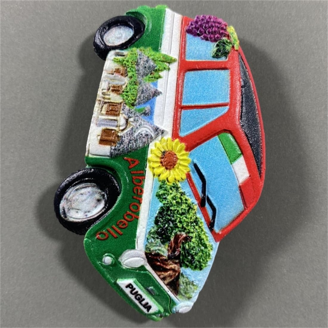 Alberobello Italia Pietra Bianca Cottage Trulli Frigorifero Magnete Viaggio Souvenir 3D Frigorifero Decorazione Magnetica Sticker Craft Collection